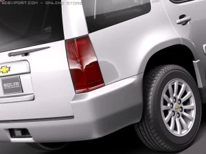 Chevrolet Tahoe Hybrid 2010 3D Model