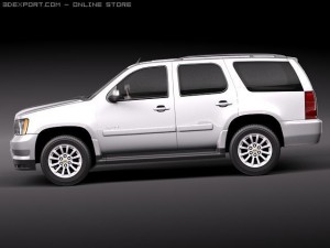 Chevrolet Tahoe Hybrid 2010 3D-Modell
