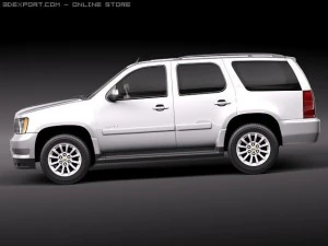 Chevrolet Tahoe Hybrid 2010 3D Model
