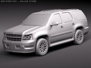 Chevrolet Tahoe Hybrid 2010 3D-Modell