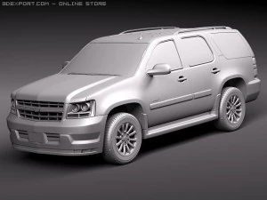 Chevrolet Tahoe Hybrid 2010 3D Model