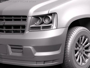 Chevrolet Tahoe Hybrid 2010 3D Model