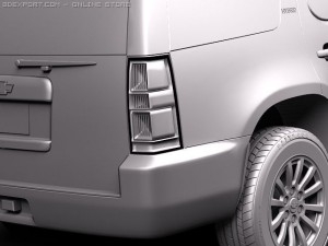Chevrolet Tahoe Hybrid 2010 3D-Modell