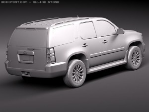 Chevrolet Tahoe Hybrid 2010 3D-Modell