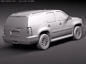 Chevrolet Tahoe Hybrid 2010 3D Model