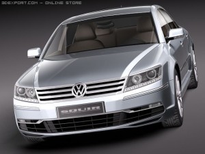 Volkswagen Phaeton 2011 3D 模型