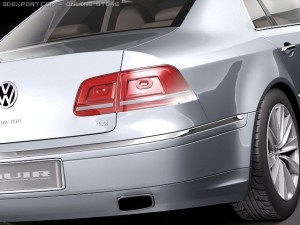 Volkswagen Phaeton 2011 3D 模型