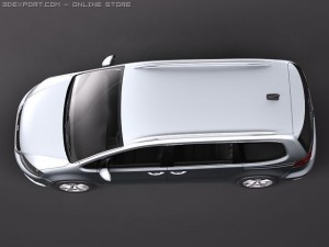 Seat Alhambra 2011 Modèle 3D
