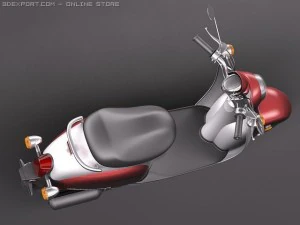 Honda Metropolitan 3D Model