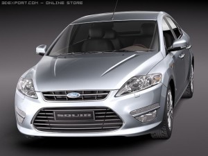 Mondeo 2011 Modèle 3D
