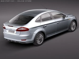 Mondeo 2011 3D Model