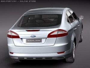 Mondeo 2011 Modèle 3D