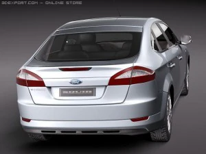 Mondeo 2011 3D Model