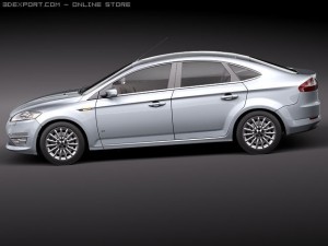 Mondeo 2011 Modèle 3D
