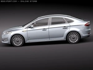 Mondeo 2011 3D Model