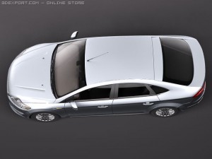 Mondeo 2011 Modèle 3D