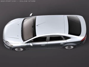 Mondeo 2011 3D Model