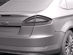 Mondeo 2011 Modèle 3D