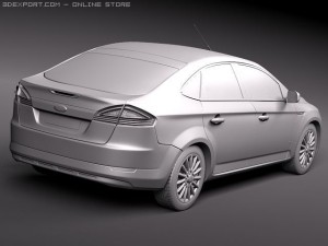 Mondeo 2011 Modèle 3D