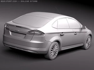 Mondeo 2011 3D Model