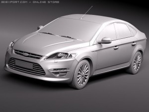 Mondeo 2011 Modèle 3D