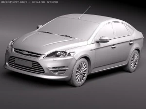 Mondeo 2011 3D Model