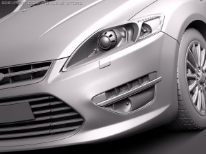 Mondeo 2011 Modèle 3D