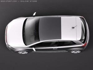 Volkswagen Polo GTI 2011 3D-Modell