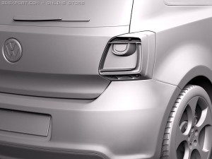 Volkswagen Polo GTI 2011 3D-Modell
