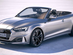 Audi A5 Cabrio 2020 3D Modell