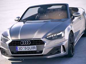 Audi A5 Cabrio 2020 Model 3D
