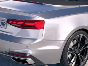 Audi A5 Cabrio 2020 3D Model