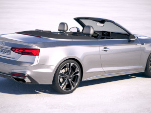 Audi A5 Cabrio 2020 Model 3D