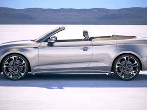 Audi A5 Cabrio 2020 3D Model