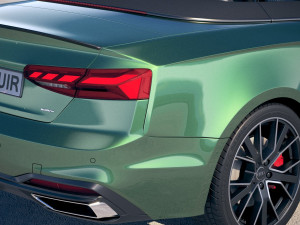 Audi A5 Cabrio S-line 2020 3D Модель
