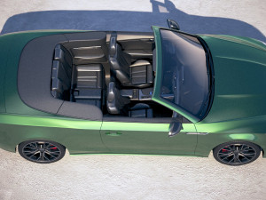 Audi A5 Cabrio S-line 2020 3D Модель