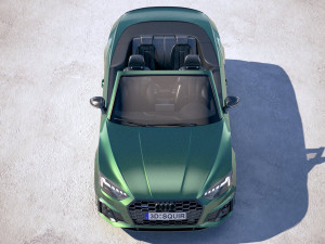 Audi A5 Cabrio S-line 2020 3D Модель