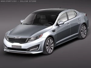 Kia Optima 2011 3D Modell