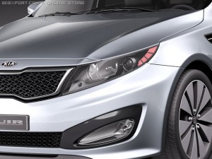 Kia Optima 2011 Model 3D