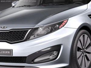 Kia Optima 2011 3D Model