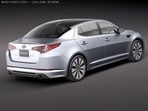Kia Optima 2011 Model 3D