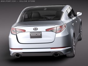 Kia Optima 2011 Model 3D