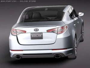Kia Optima 2011 3D Model