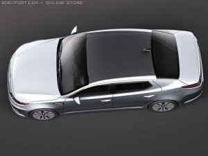 Kia Optima 2011 Model 3D