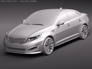 Kia Optima 2011 Model 3D