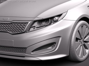 Kia Optima 2011 Model 3D