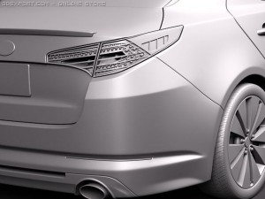 Kia Optima 2011 Model 3D