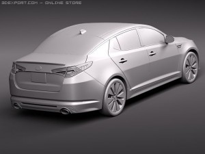 Kia Optima 2011 Model 3D