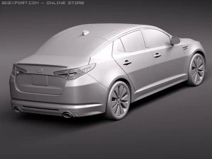 Kia Optima 2011 3D Model