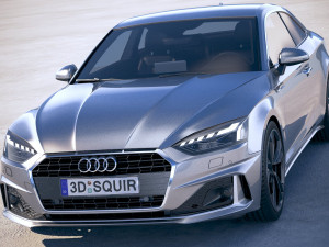 Audi A5 Coupe 2020 Modello 3D